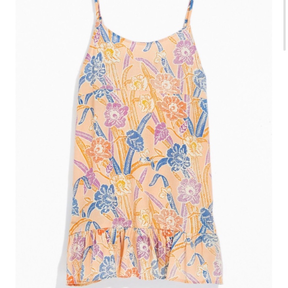 UO Beach Ruffle Mini Dress
